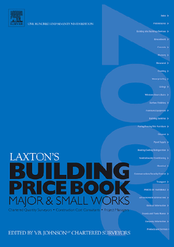 LAXTON'S BUILDING PRICE BOOK 2007