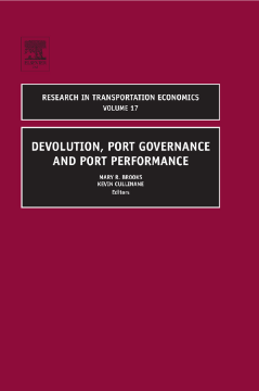 Devolution, Port Governance and Port Performance Devolution, Port Governance and Port Performance