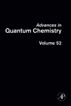 Advances in Quantum Chemistry Advances in Quantum Chemistry
