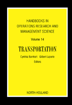 Handbooks in Operations Research and Management Science: Transportation Handbooks in Operations Research and Management Science: Transportation