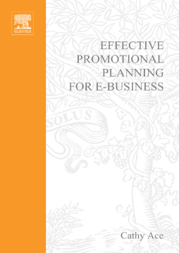 Effective Promotional Planning for e-Business Effective Promotional Planning for e-Business