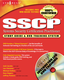 SSCP Systems Security Certified Practitioner Study Guide and DVD Training System SSCP Systems Security Certified Practitioner Study Guide and DVD Training System