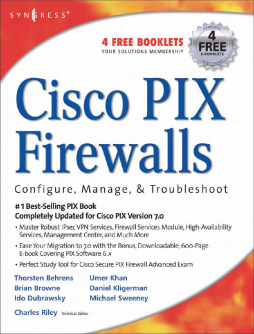 Cisco PIX Firewalls Cisco PIX Firewalls