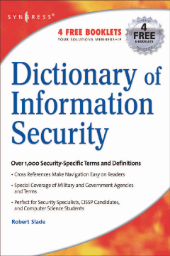Dictionary of Information Security Dictionary of Information Security