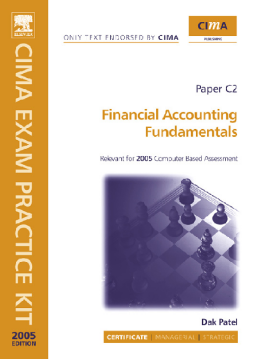 CIMA Exam Practice Kit: Financial Accounting Fundamentals CIMA Exam Practice Kit: Financial Accounting Fundamentals