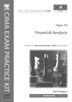 CIMA Exam Practice Kit: Financial Analysis CIMA Exam Practice Kit: Financial Analysis