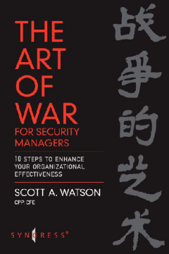 The Art of War for Security Managers The Art of War for Security Managers