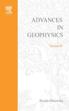 Advances in Geophysics Advances in Geophysics