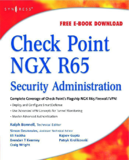 Check Point NGX R65 Security Administration Check Point NGX R65 Security Administration