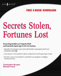 Secrets Stolen, Fortunes Lost Secrets Stolen, Fortunes Lost
