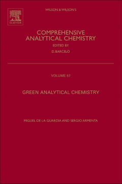 Green Analytical Chemistry Green Analytical Chemistry