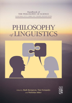 Philosophy of Linguistics Philosophy of Linguistics