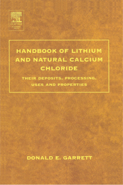 Handbook of Lithium and Natural Calcium Chloride Handbook of Lithium and Natural Calcium Chloride