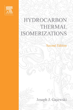 Hydrocarbon Thermal Isomerizations Hydrocarbon Thermal Isomerizations