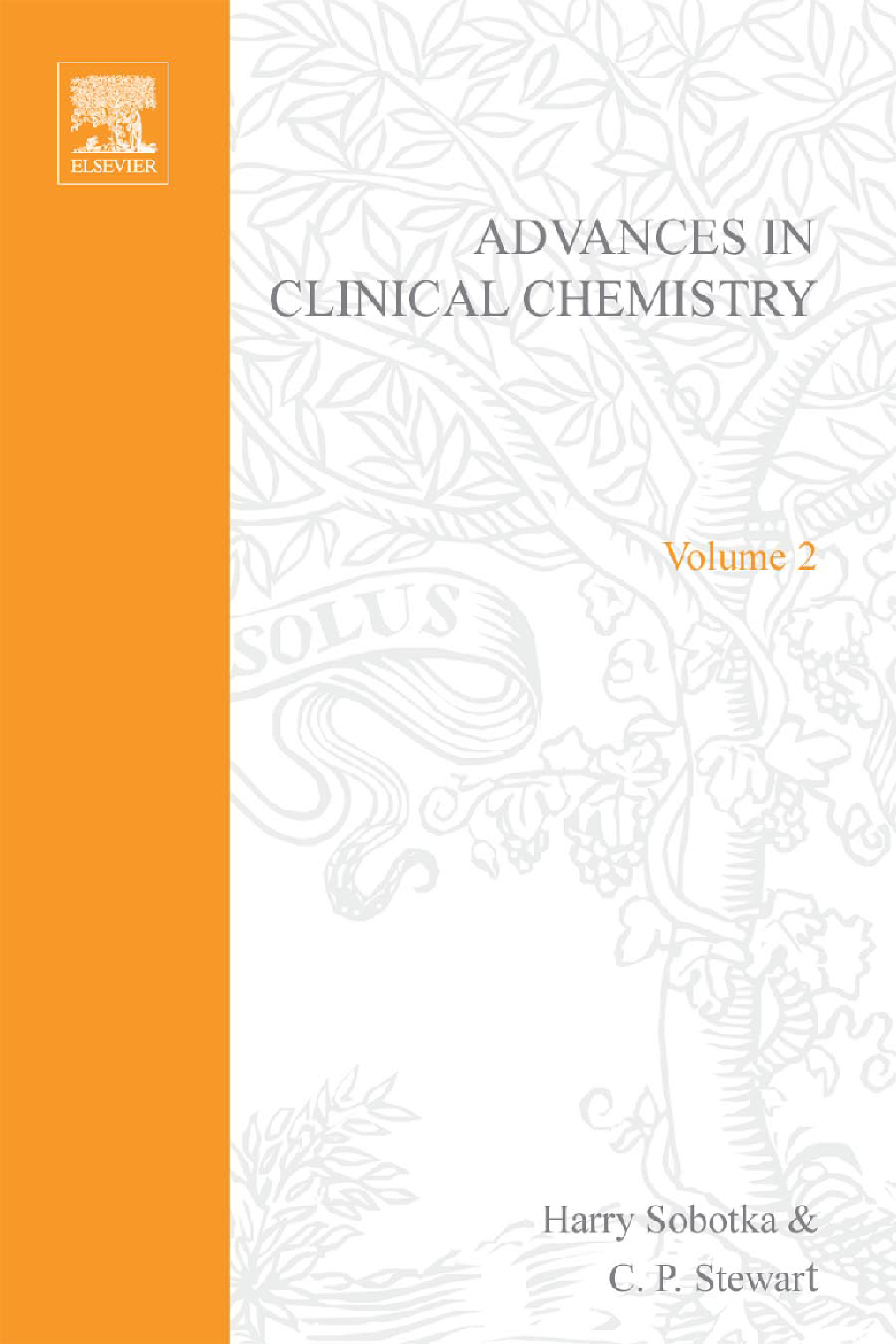 Advances in Clinical Chemistry