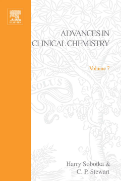 Advances in Clinical Chemistry Advances in Clinical Chemistry