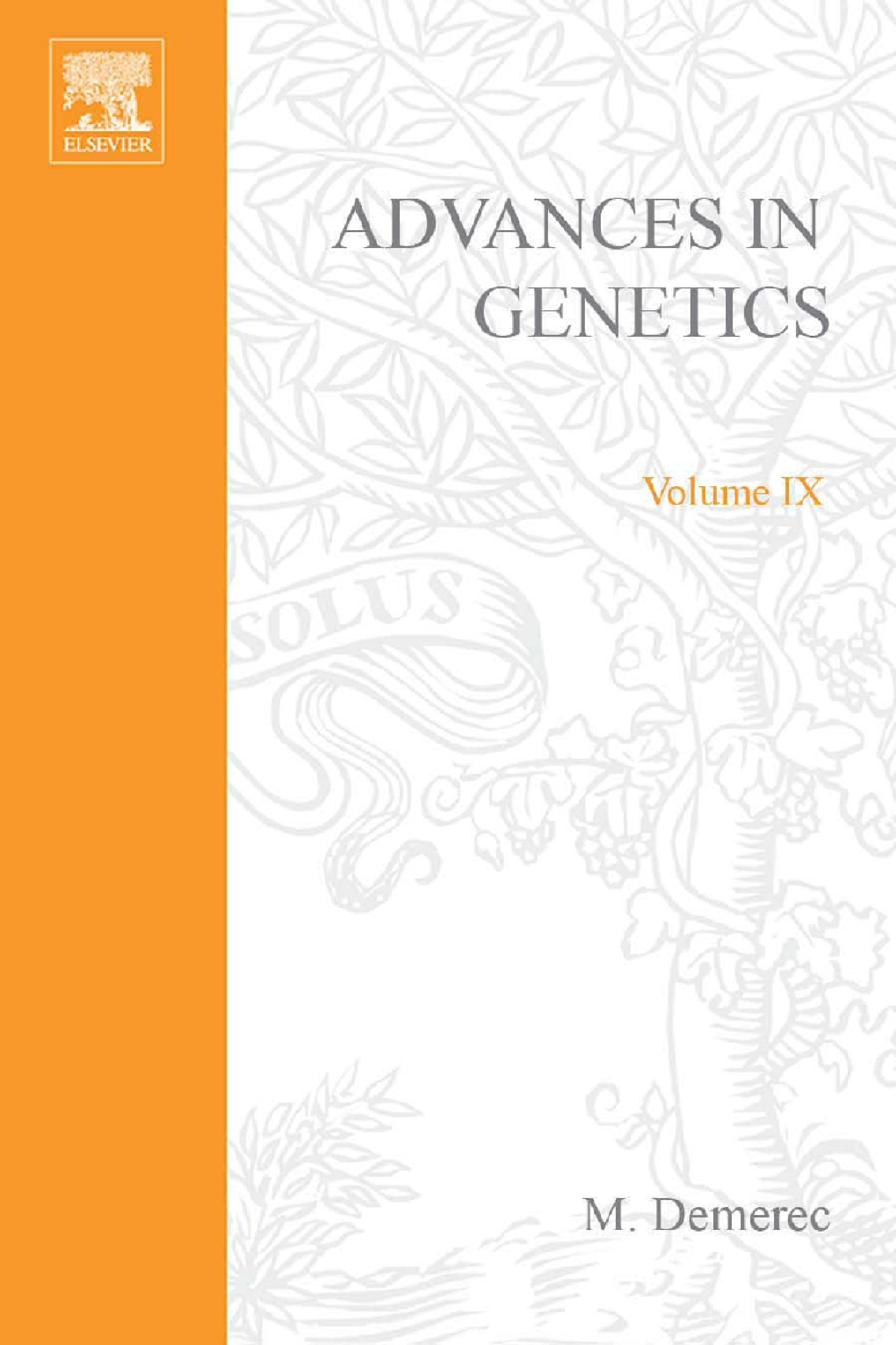 Advances in Genetics