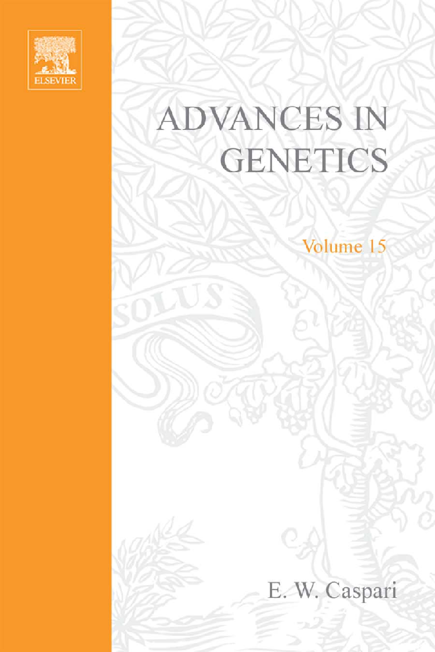 Advances in Genetics