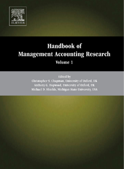Handbook of Management Accounting Research Handbook of Management Accounting Research