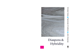 Diaspora & Hybridity Diaspora & Hybridity