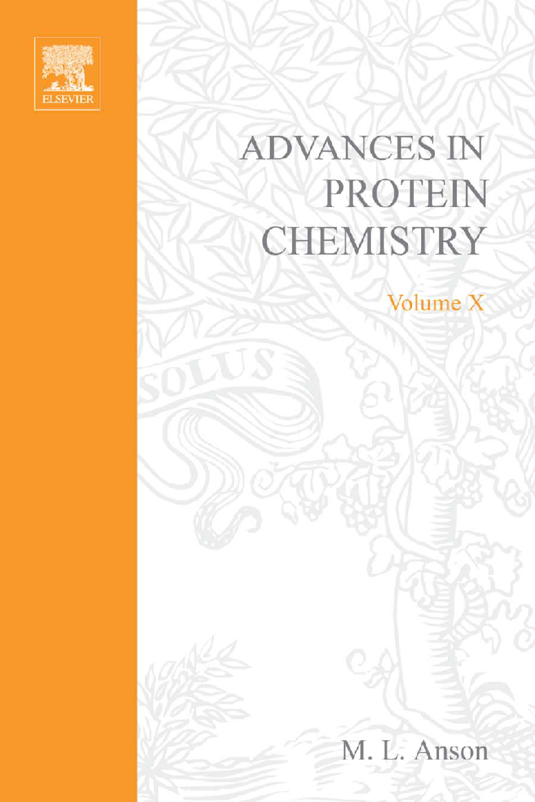 Advances in Protein Chemistry