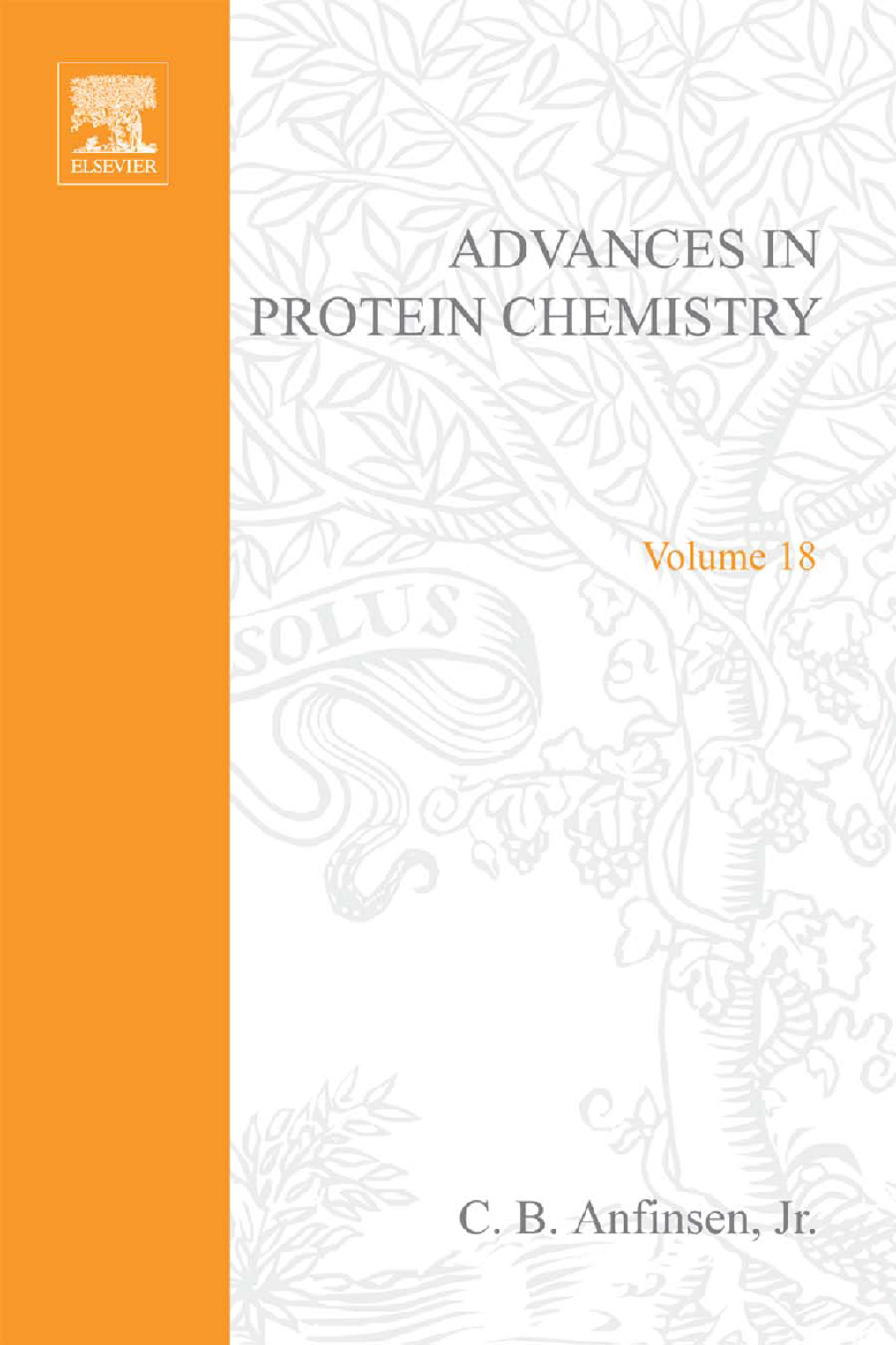 Advances in Protein Chemistry