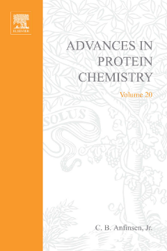 Advances in Protein Chemistry Advances in Protein Chemistry