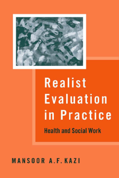 Realist Evaluation in Practice Realist Evaluation in Practice