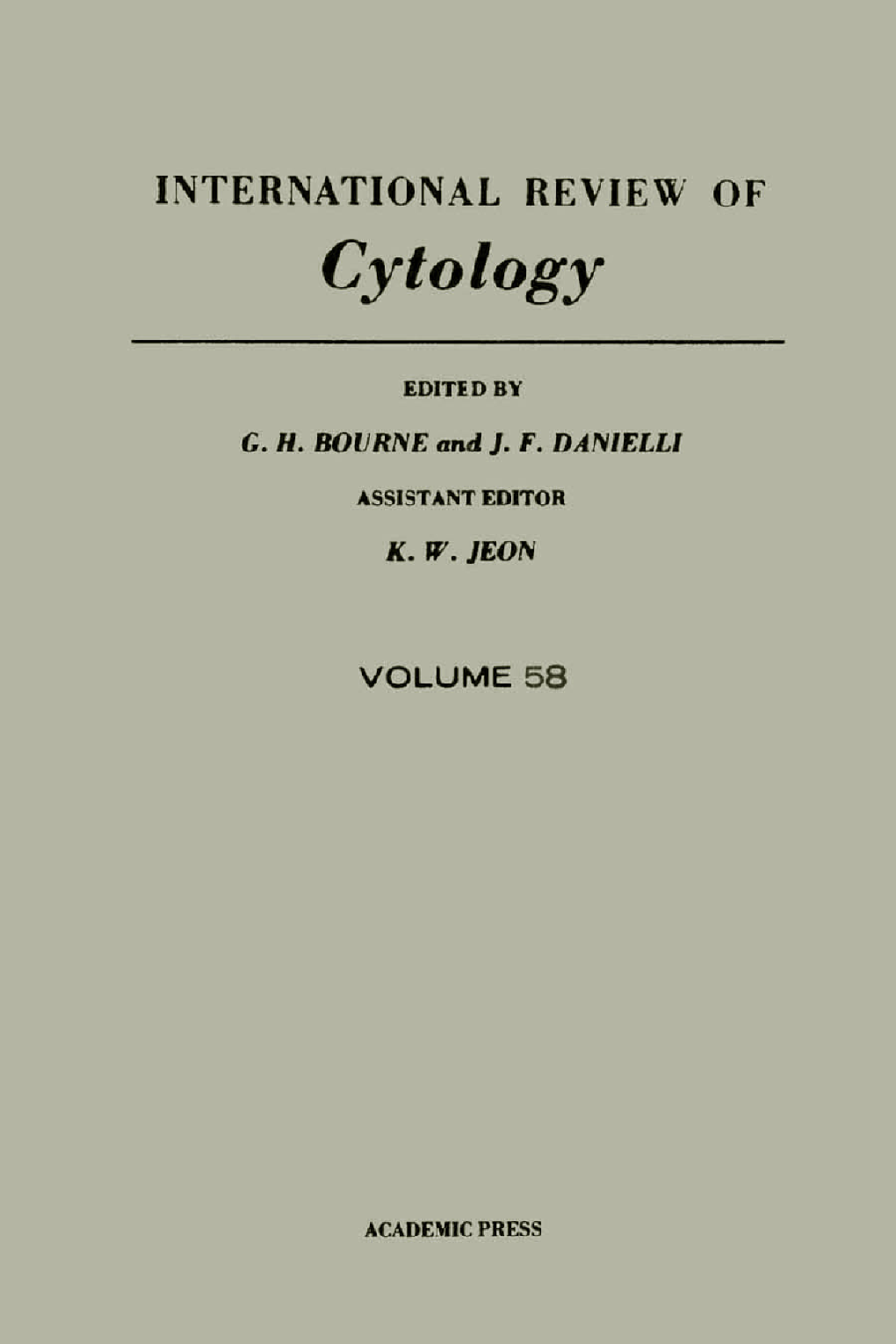 International Review of Cytology