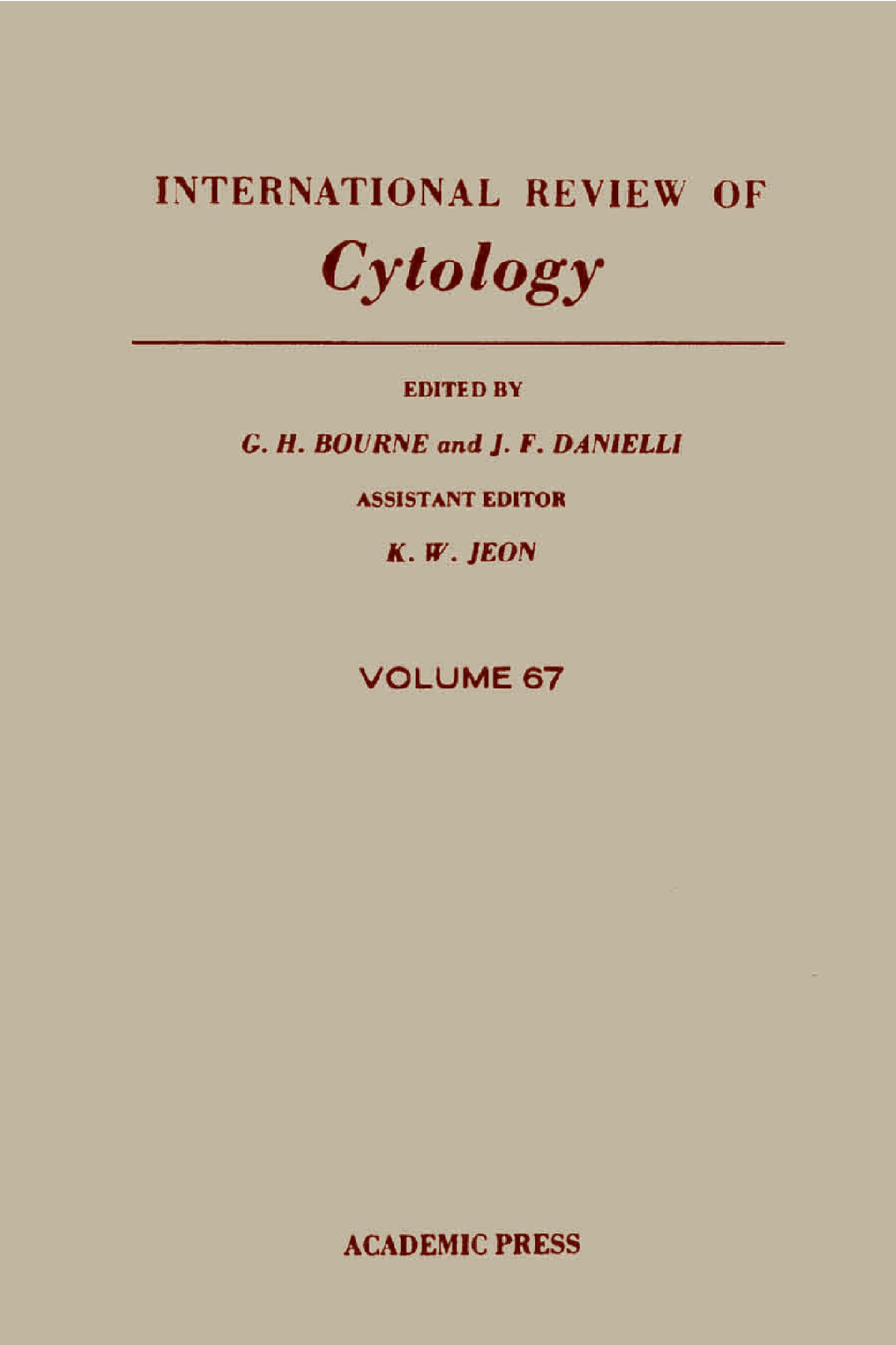 International Review of Cytology