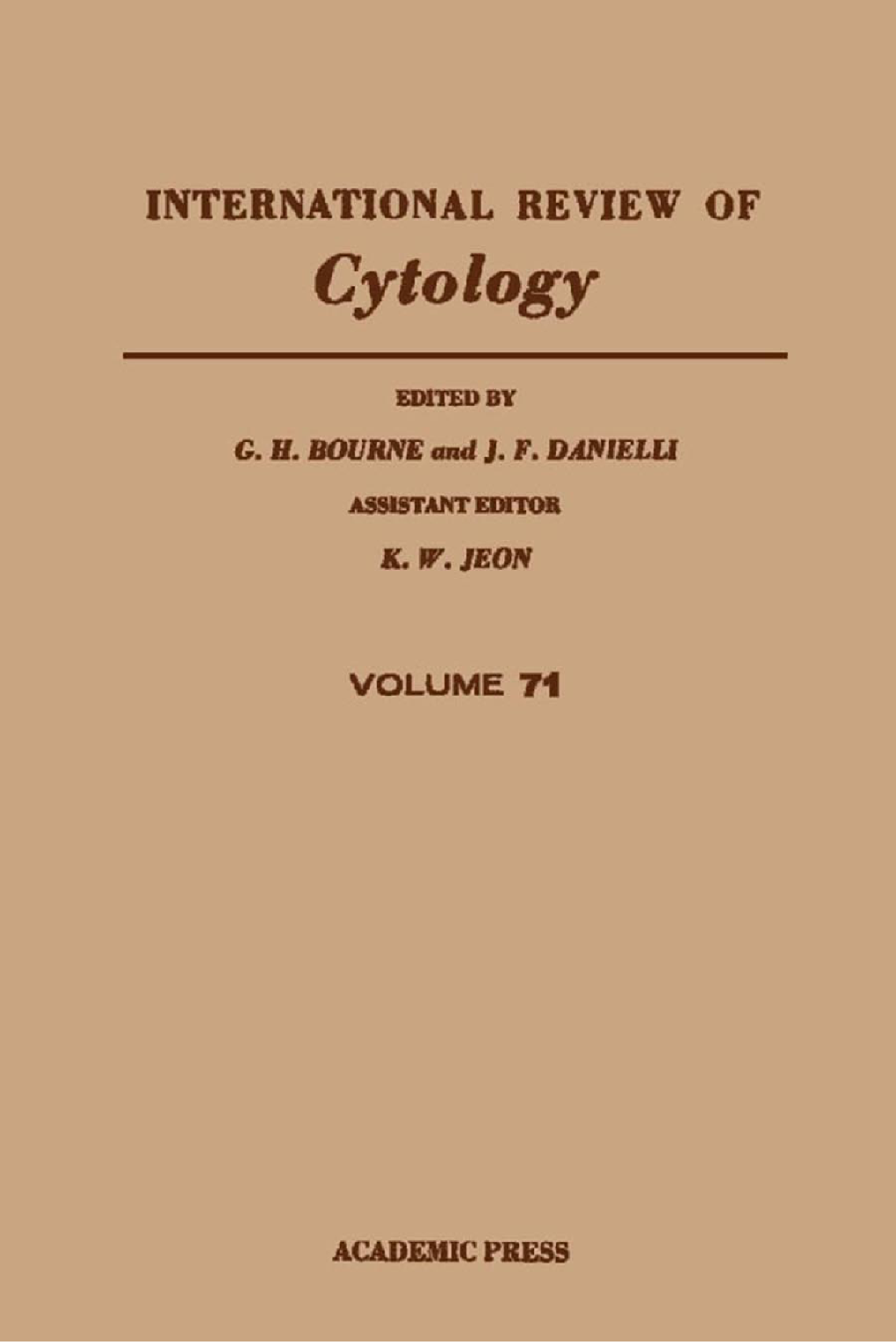 International Review of Cytology
