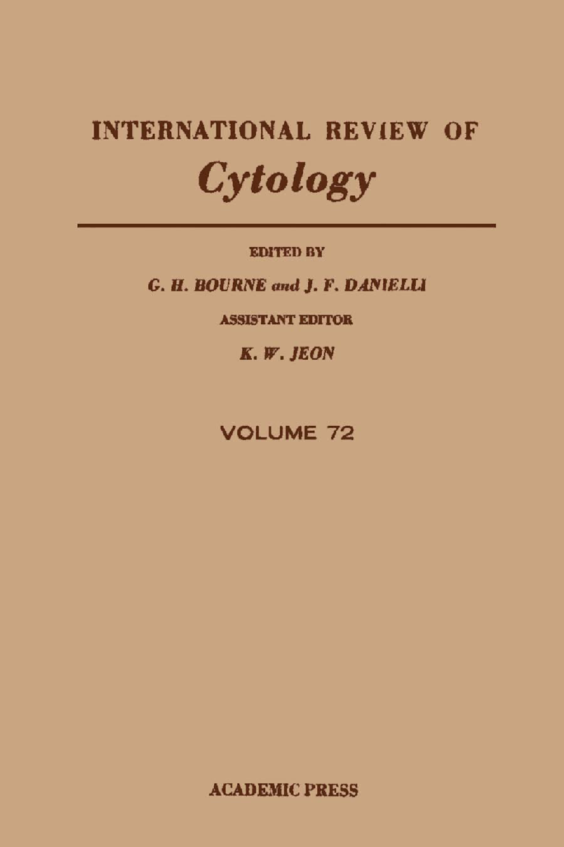 International Review of Cytology