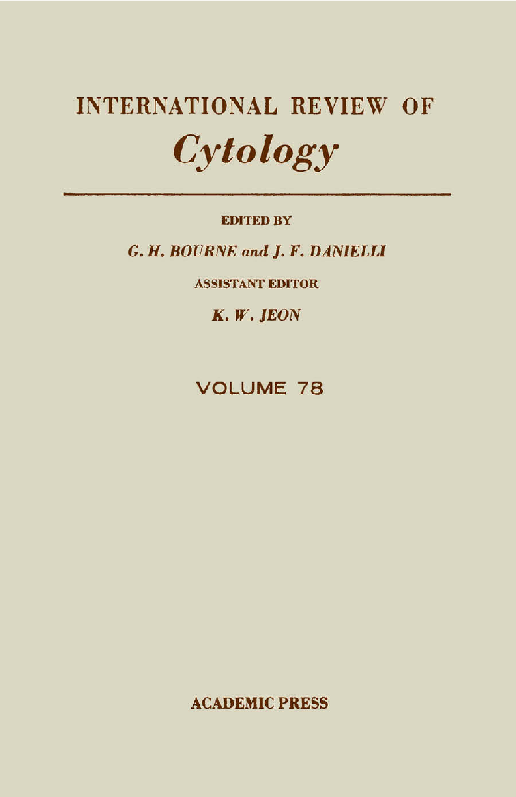 International Review of Cytology
