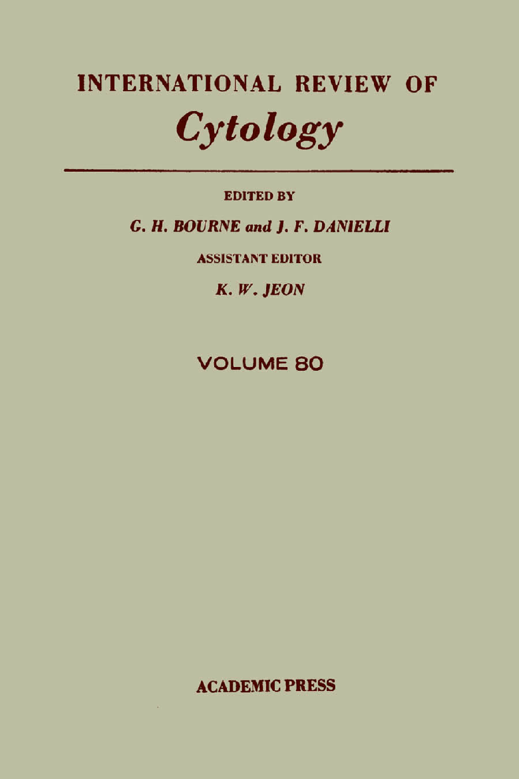 International Review of Cytology