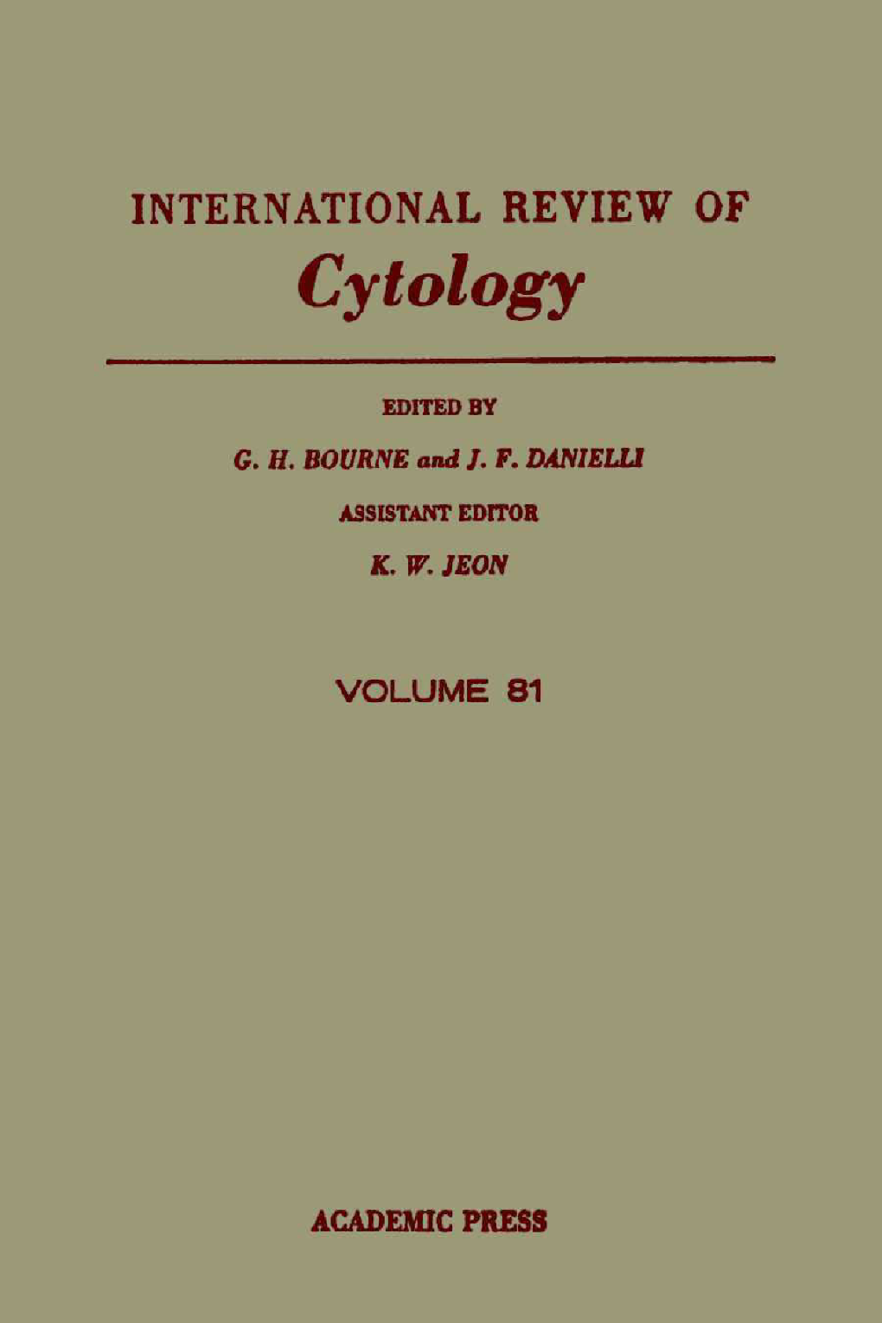 International Review of Cytology