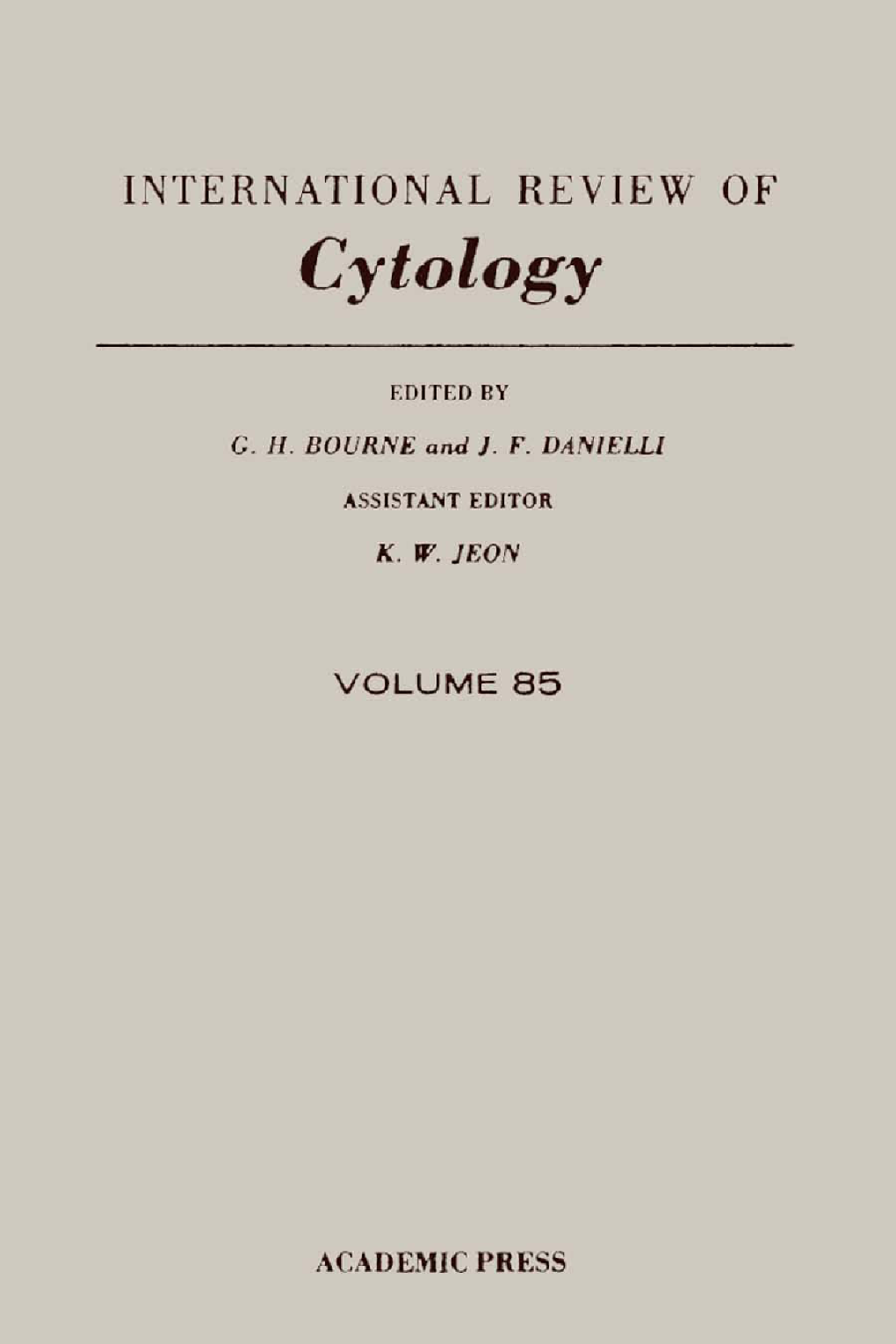 International Review of Cytology