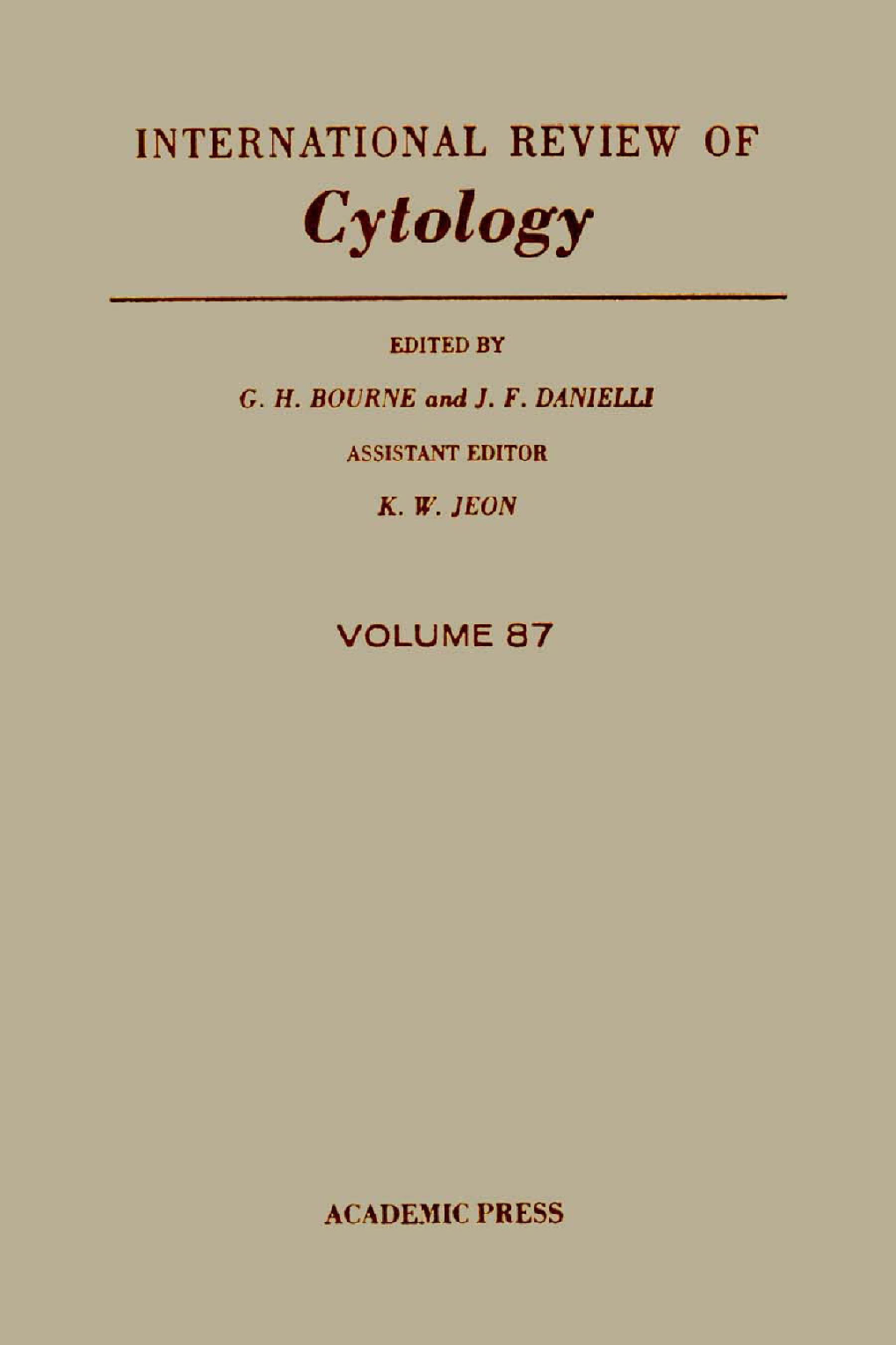 International Review of Cytology