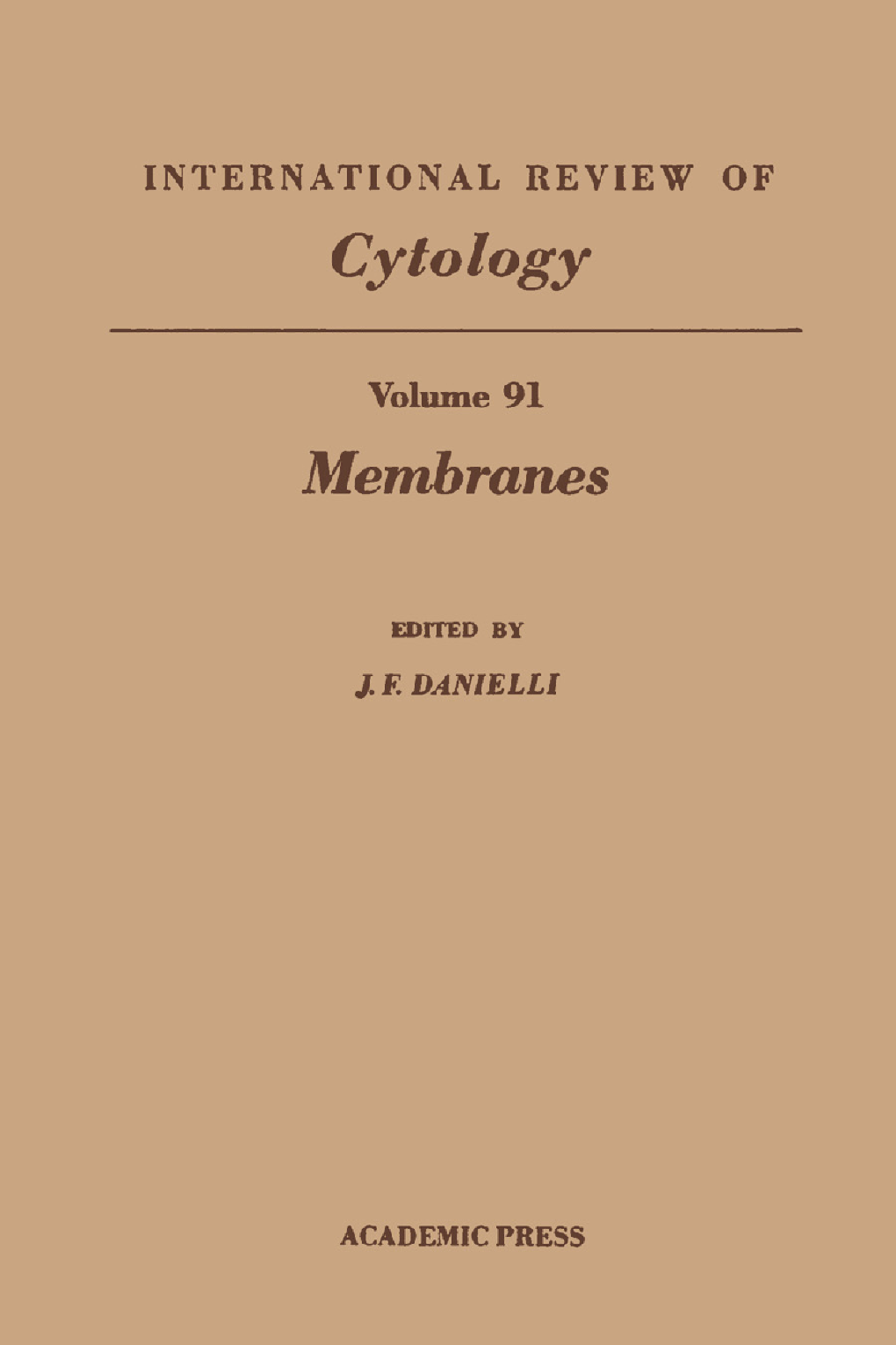 International Review of Cytology