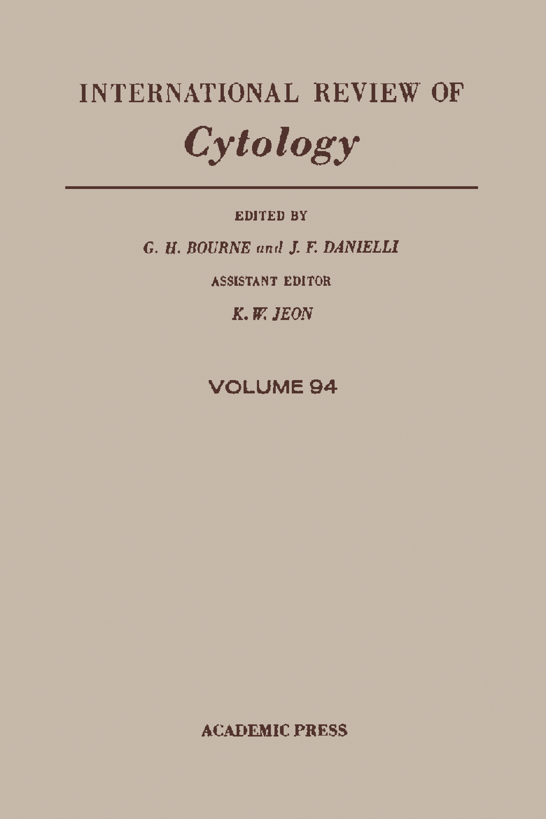 International Review of Cytology