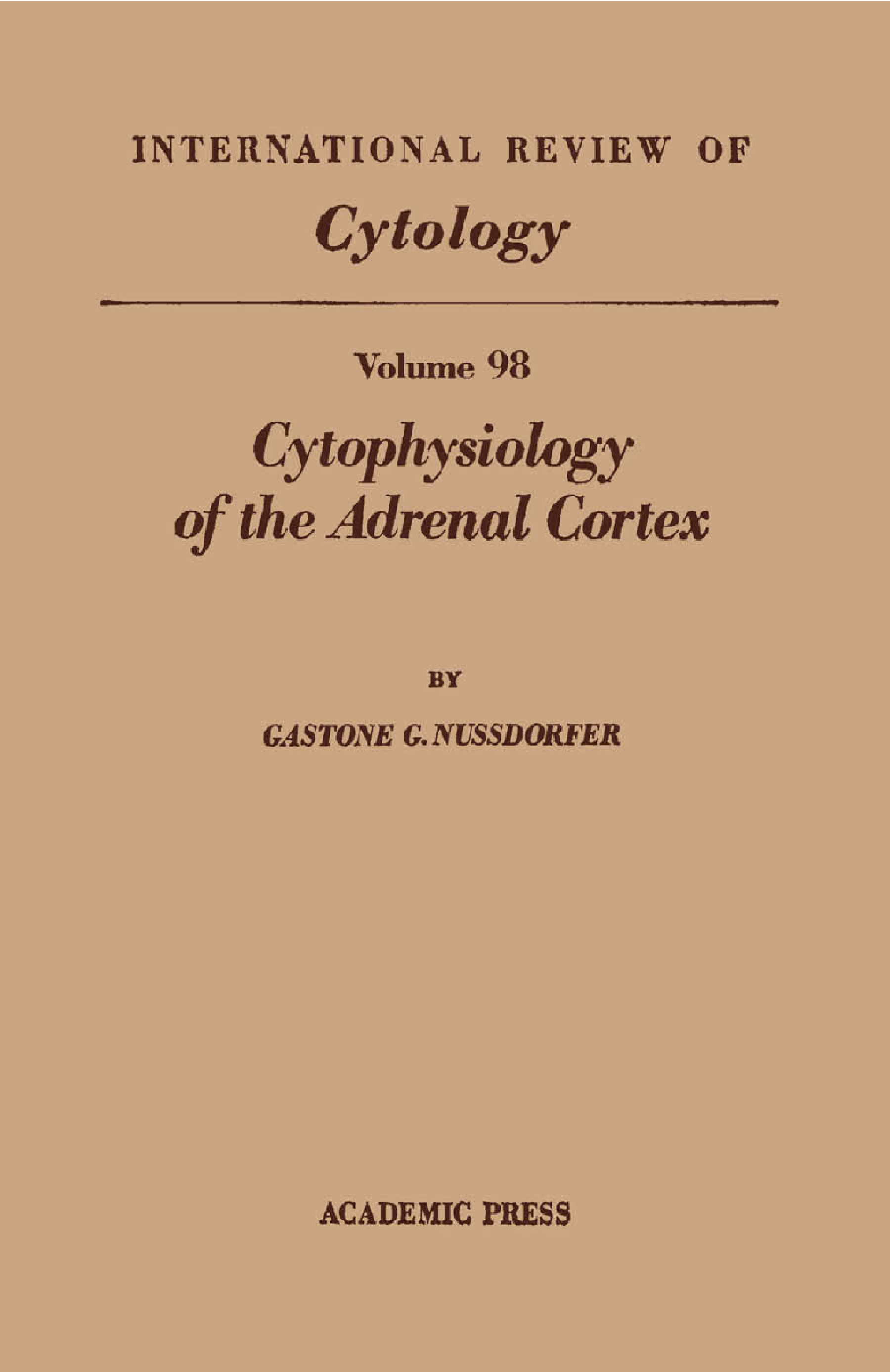 International Review of Cytology