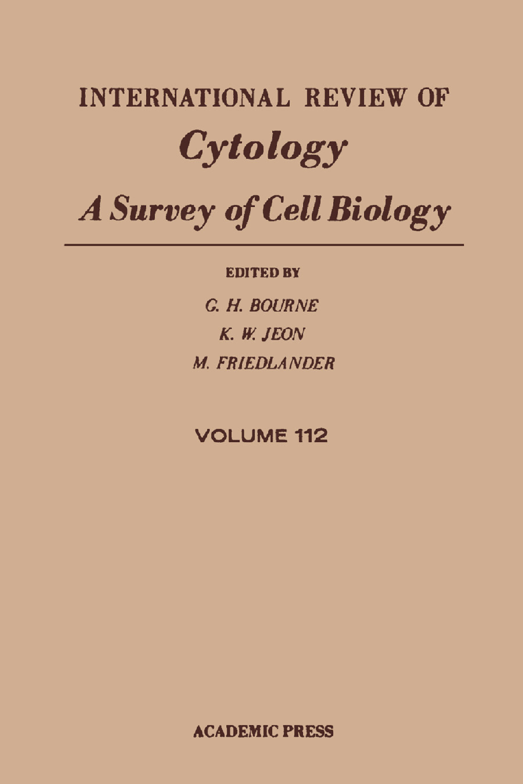 International Review of Cytology