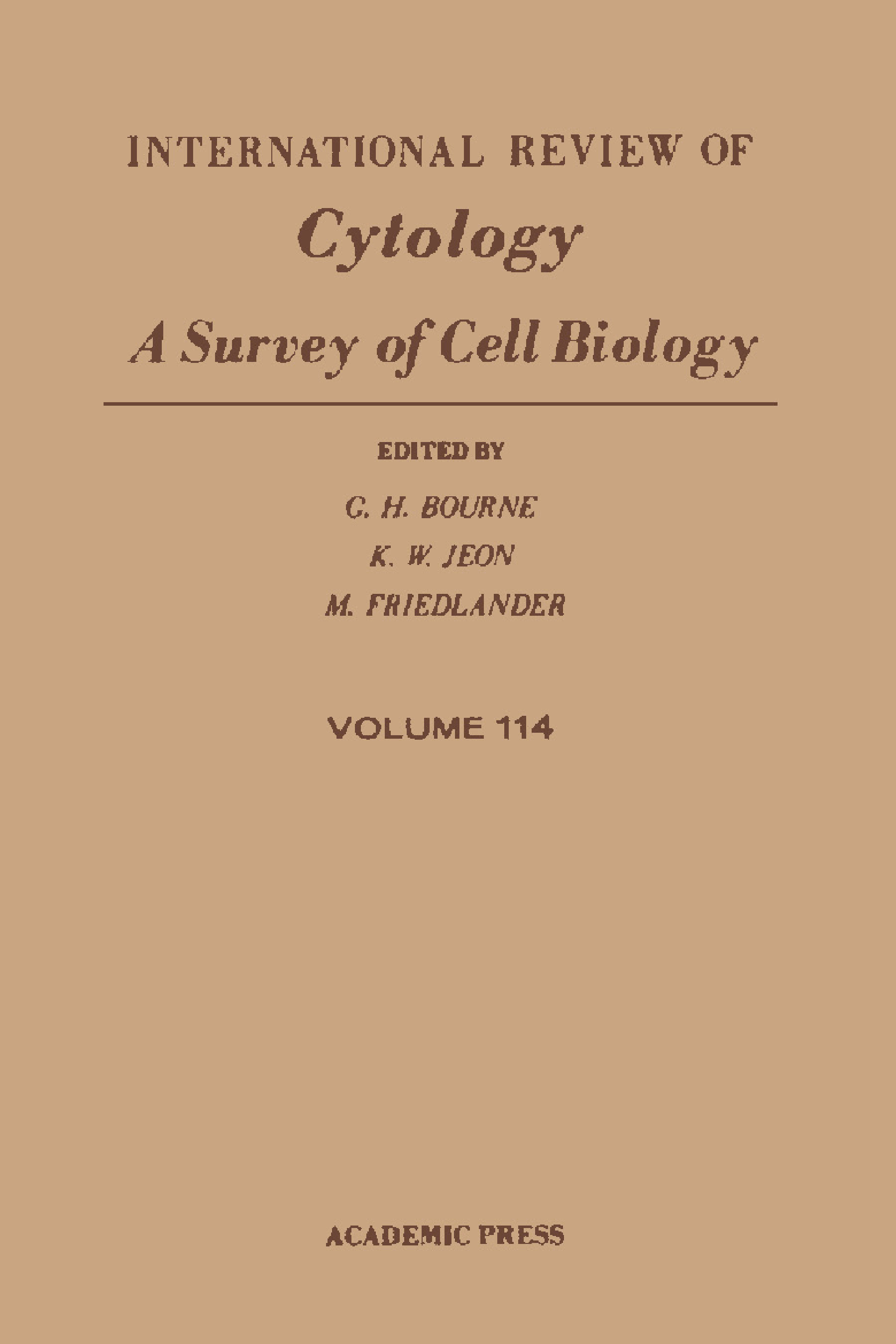 International Review of Cytology