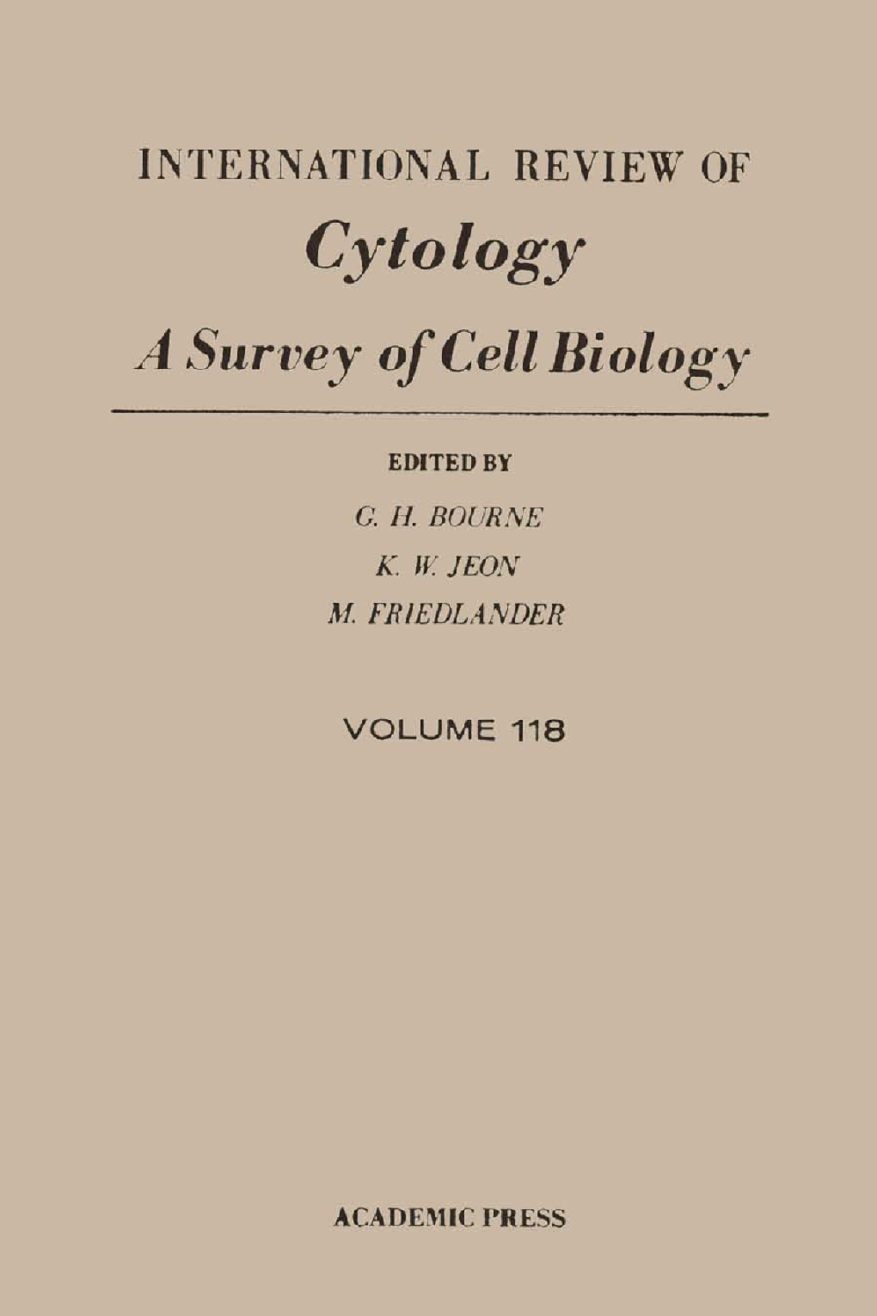 International Review of Cytology