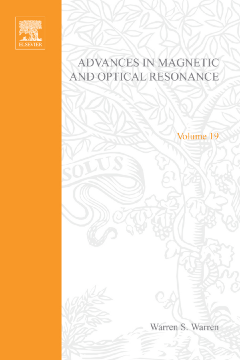 Advances in Magnetic and Optical Resonance Advances in Magnetic and Optical Resonance