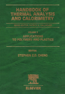 Handbook of Thermal Analysis and Calorimetry Handbook of Thermal Analysis and Calorimetry