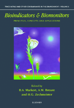 Bioindicators and Biomonitors Bioindicators and Biomonitors