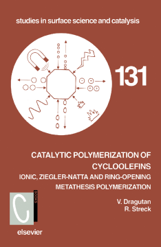 Catalytic Polymerization of Cycloolefins Catalytic Polymerization of Cycloolefins