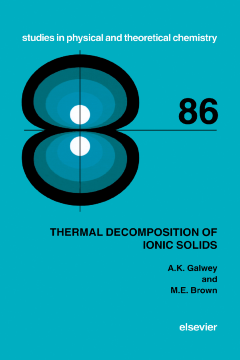 Thermal Decomposition of Ionic Solids Thermal Decomposition of Ionic Solids