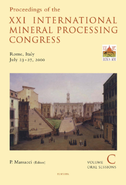 Proceedings of the XXI International Mineral Processing Congress, July 23-27, 2000, Rome, Italy Proceedings of the XXI International Mineral Processing Congress, July 23-27, 2000, Rome, Italy