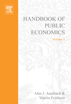 Handbook of Public Economics Handbook of Public Economics
